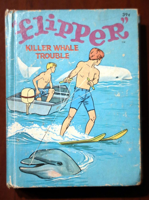 FLIPPER Killer Whale Trouble George S. Elrick Big Little Book 1967 BLB #3 #2003