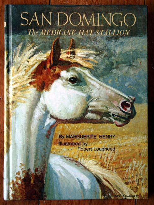 SAN DOMINGO Medicine Hat Stallion by Marguerite Henry 1974 Excellent Hardcover