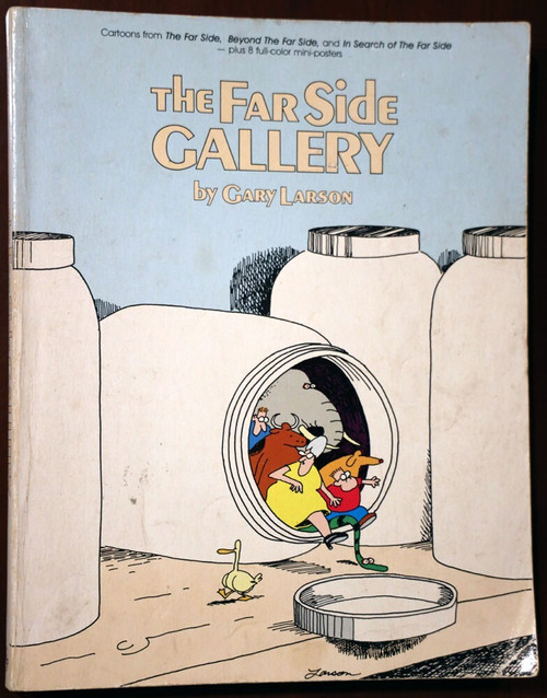 The Far Side Gallery by Gary Larson 1984 Softcover Book Cartoon Illustrations