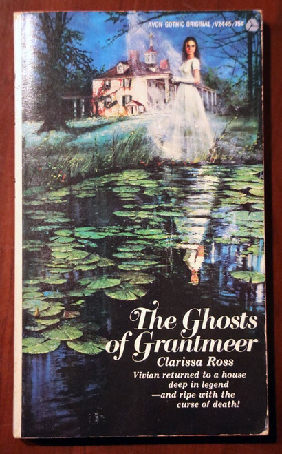 The Ghosts of Grantmeer by Clarissa Ross 1972 Vintage Gothic Paperback 1st Avon
