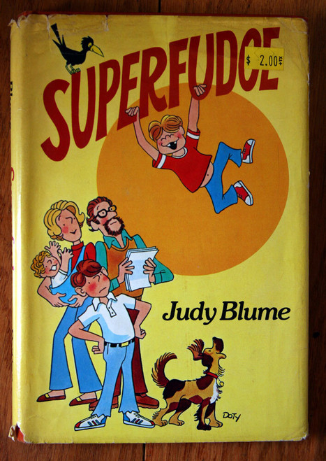 SUPERFUDGE by Judy Blume 1980 Book Club Edition HC/DJ E.P. Dutton Vintage Book