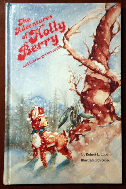 The Adventures of HOLLY BERRY by Robert L. Luce Illustrated by Savio 1983 Rare