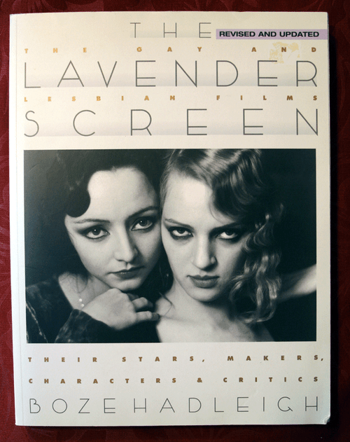 THE LAVENDER SCREEN by Boze Hadleigh Gay and Lesbian Films LGBT 2001 1st Print