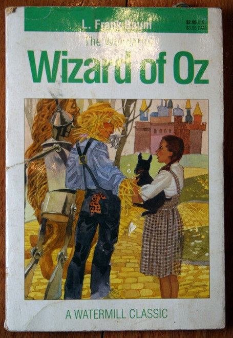 The Wonderful Wizard of Oz by L. Frank Baum 1983 Vintage Watermill Classic PB