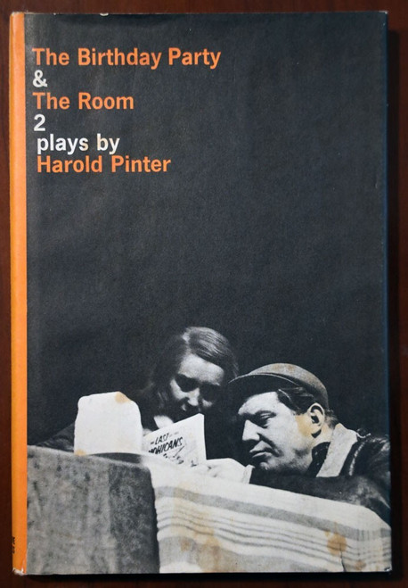The Birthday Party & The Room 2 Plays by Harold Pinter 1960 HC/DJ BCE Drama