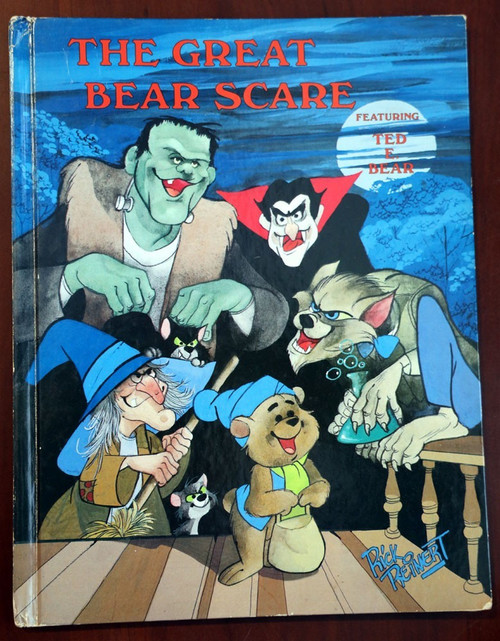 The Great Bear Scare by John Barrett 1981 Rick Reinert Illustrated - TED E. BEAR