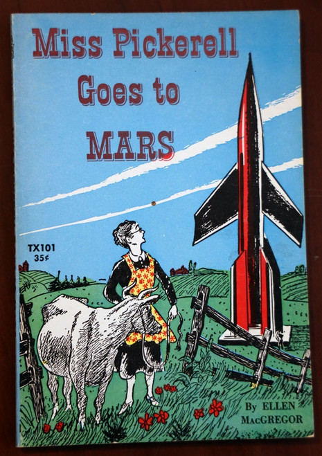 Miss Pickerell Goes to Mars by Ellen MacGregor 1965 Scholastic Paperback TX101
