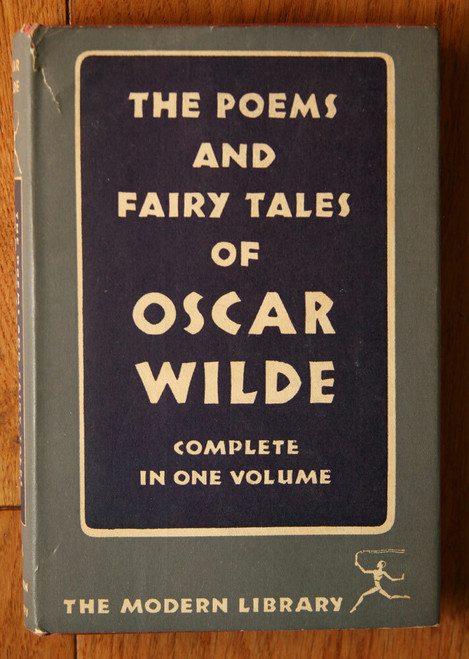 The Poems and Fairy Tales of OSCAR WILDE #84 MODERN LIBRARY HC/DJ 