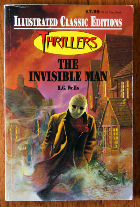The Invisible Man by H.G. Wells Illustrated Classic Editions THRILLERS Paperback