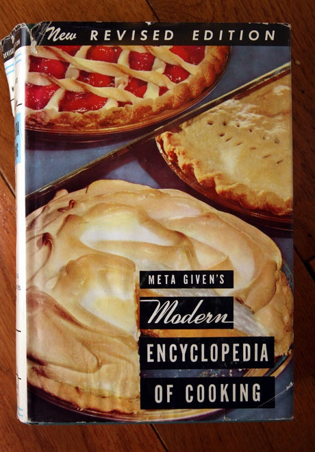 Meta Given's Modern Encyclopedia of Cooking Volume II HC/DJ 1969 Dust Jacket