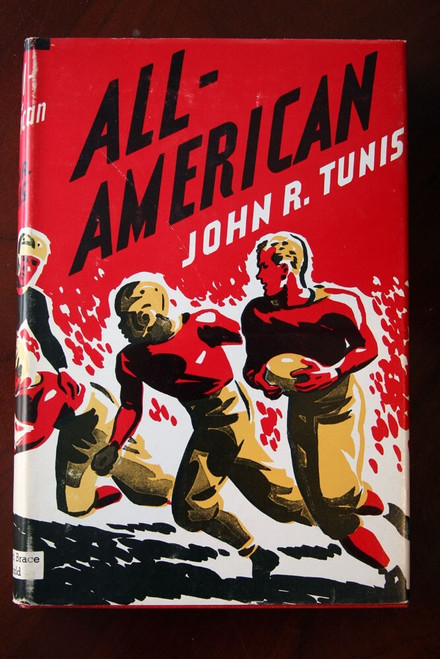 ALL-AMERICAN by John R. Tunis 1970 HC/DJ Vintage Football Book Hans Walleen