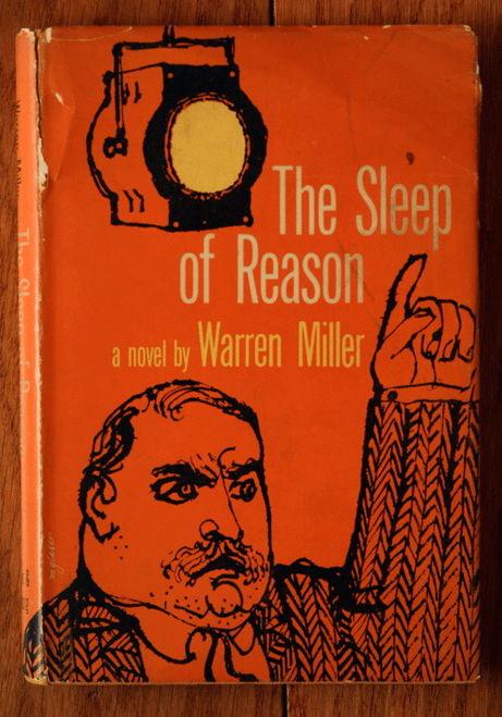 The Sleep of Reason by Warren Miller 1956 HC/DJ 1st First Edition RARE Novel
