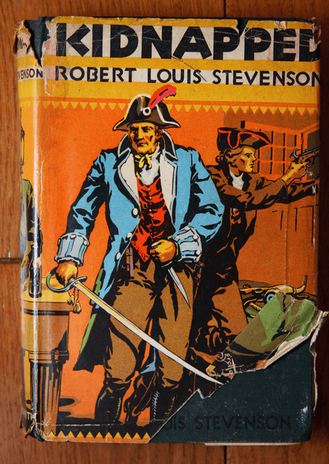 KIDNAPPED by Robert Louis Stevenson HC/DJ Goldsmith Publishing Company c. 1930