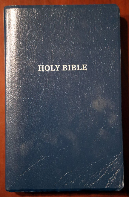 HOLY BIBLE KJV Thomas Nelson 2016 Gift & Award Red Letter Edition Blue Cover