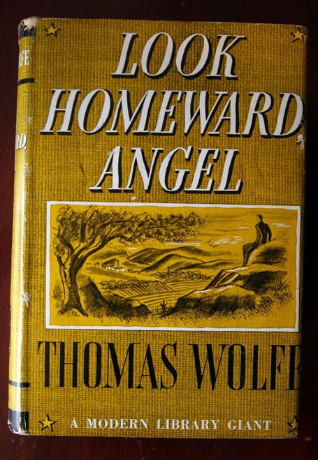 LOOK HOMEWARD, ANGEL by Thomas Wolfe 1929 Modern Library Giant G16 HC/DJ Jacket!