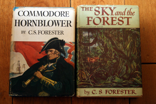 Commodore Hornblower 1945 + Sky and the Forest 1948 by C.S. Forester HC/DJ Lot