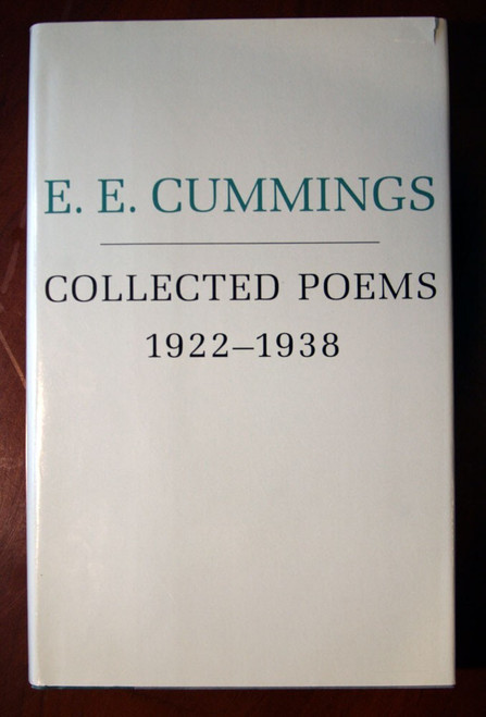E.E. CUMMINGS Collected Poems 1922-1938 HC/DJ Excellent 1990 BOMC Poetry Book