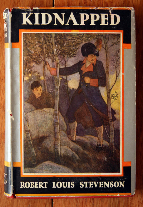 KIDNAPPED by Robert Louis Stevenson HC/DJ Grosset & Dunlap Famous Adventure Tale