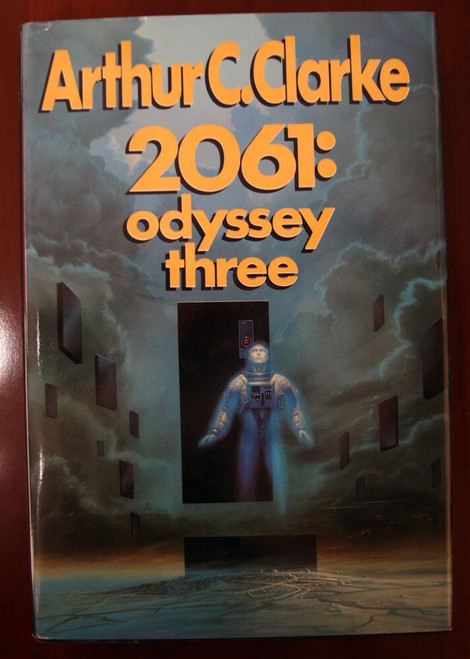 Arthur C. Clarke 2061: Odyssey Three (1988) HC/DJ Del Rey First Edition SCI-FI