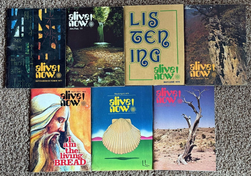 ALIVE NOW! Vintage Magazine Lot 1976 1977 1978 Christian/Devotional Upper Room