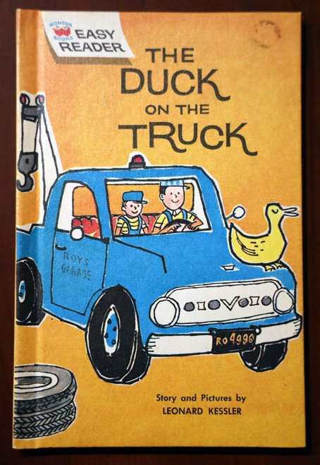 Duck on the Truck by Leonard Kessler 1961 Vintage Wonder Books EASY READER VG+
