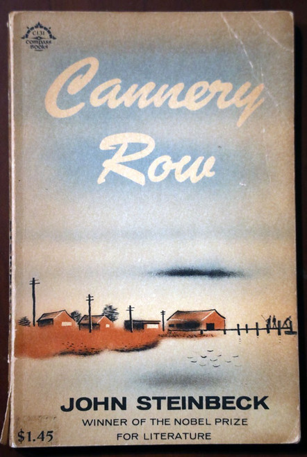 CANNERY ROW by John Steinbeck 1964 Viking Press Compass C131 Trade Paperback TPB