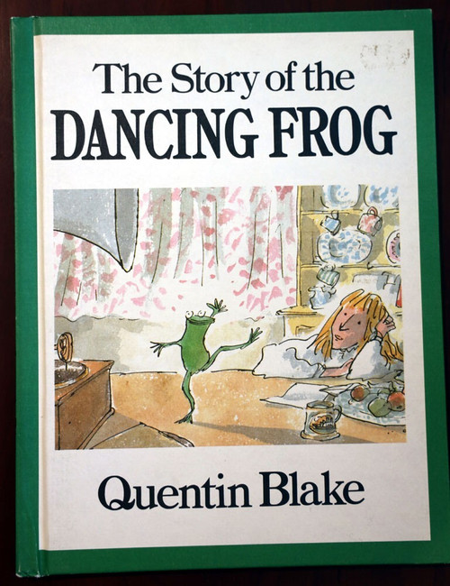 Story of the Dancing Frog by Quentin Blake 1985 First U.S. Edition Vintage Book