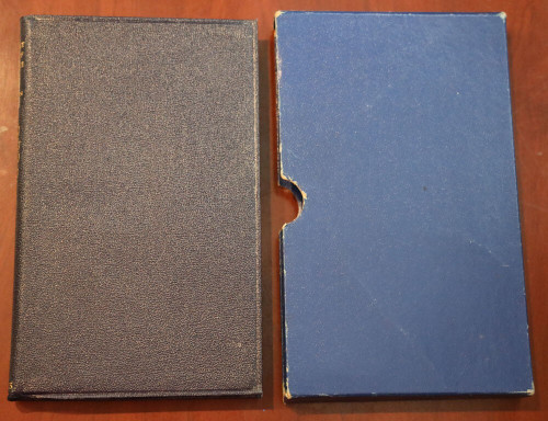 The Last Days of Pompeii - Lord Lytton COLLINS 1953 Leather Flexi-Cover Slipcase