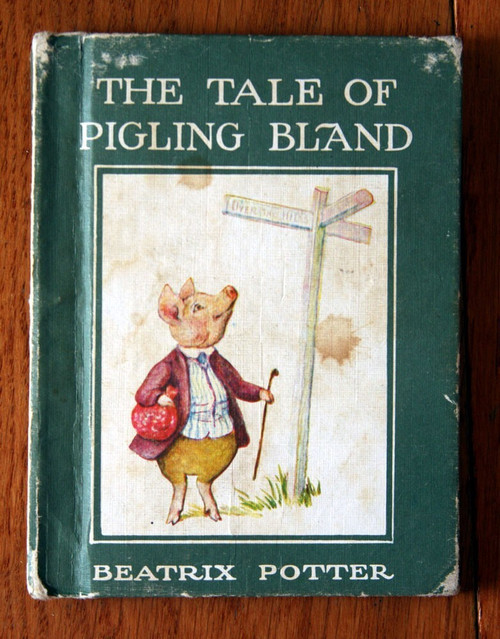 The Tale of Pigling Bland by Beatrix Potter 1941 Frederick Warne & Co. Hardcover