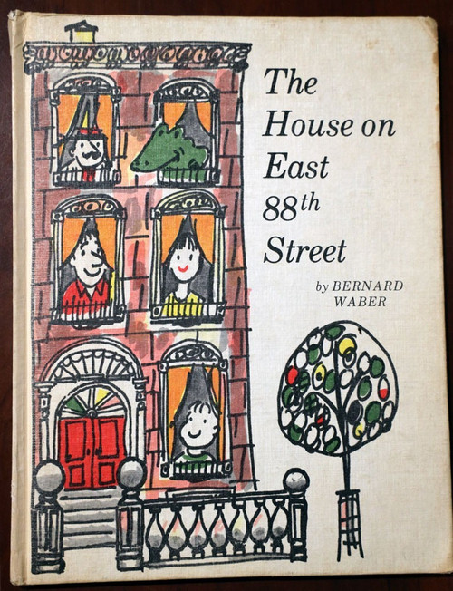 The House on East 88th Street by Bernard Waber 1962 Vintage Weekly Reader Book