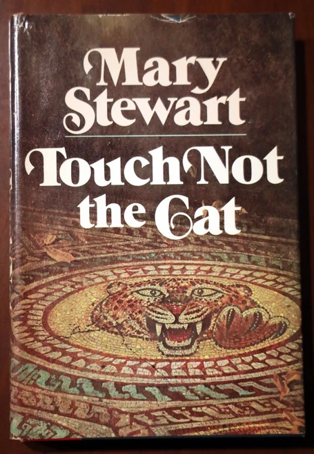 Touch Not the Cat by Mary Stewart 1976 Vintage Novel HC/DJ Gothic Supernatural