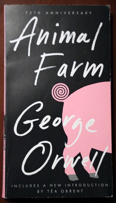 ANIMAL FARM by George Orwell (2020) Paperback 75h Anniversary Edition OBREHT
