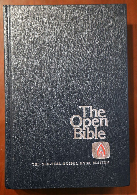 The Open Bible Old-Time Gospel Hour Edition 1975 KJV Red Letter Ed Jerry Falwell