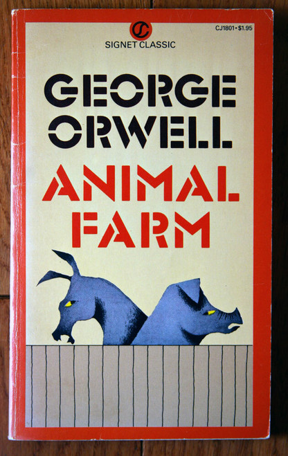 ANIMAL FARM by George Orwell 1946 Signet Classic 51st Printing Paperback CJ1801