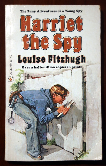 Harriet the Spy by Louise Fitzhugh 1982 Vintage Dell Paperback - Children's