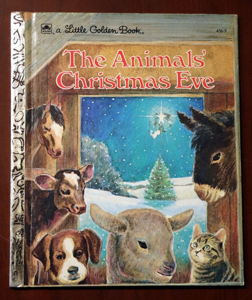 The Animals' Christmas Eve by Gale Wiersum/Jim Robison 1977 LITTLE GOLDEN BOOK L