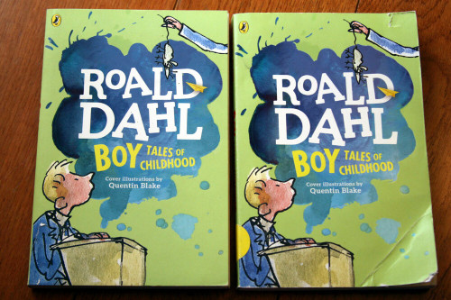 BOY: Tales of Childhood by Roald Dahl *2 Copies* Paperback 2013 Puffin Books