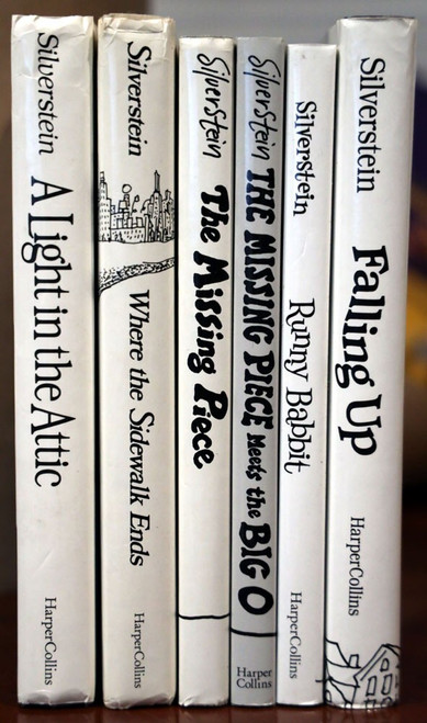 SHEL SILVERSTEIN BOOK LOT Light in the Attic, Where Sidewalk Ends, Falling Up ++