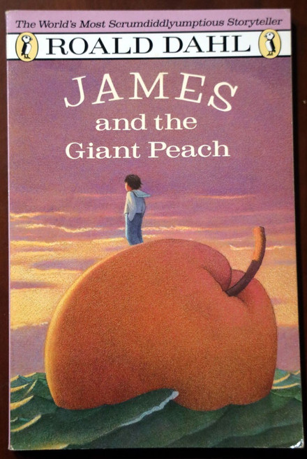 James and the Giant Peach by Roald Dahl 1988 Puffin Books Paperback Children's