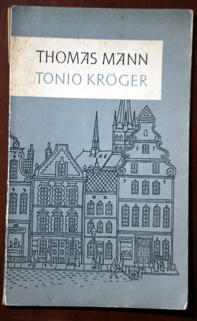 TONIO KROGER by Thomas Mann 1957 Vintage German Paperback Book S. Fischer