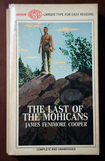 The Last of the Mohicans by James Fenimore Cooper 1968 Magnum Easy Eye Paperback