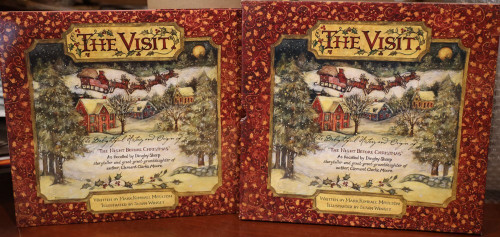 THE VISIT by Mark Kimball Moulton/Susan Winget "Night Before Christmas" Slipcase