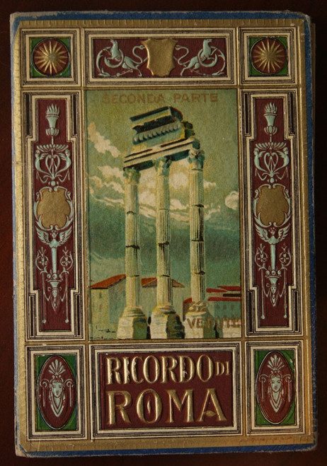 Ricordo Di Roma - Seconda Parte Vintage Fold-Out Photograph Booklet ITALY 1920's