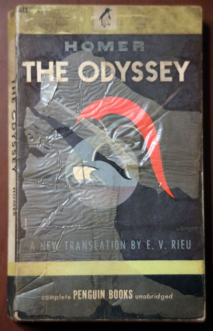HOMER The Odyssey E.V. Rieu Translation 1946 Penguin Books Paperback 613 CLASSIC