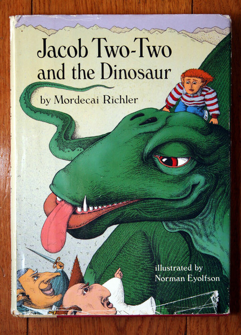 Jacob Two-Two and the Dinosaur by Mordecai Richler 1987 HC/DJ Norman Eyolfson