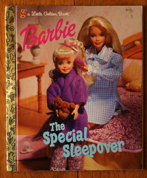 BARBIE The Special Sleepover 1999 Little Golden Book Mattel Inc. S.I. Artists