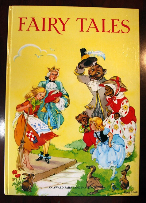 FAIRY TALES by Rene Cloke 1981 Vintage Children's Hardcover Award Publications