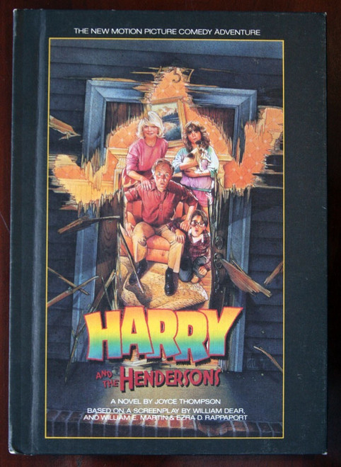 HARRY AND THE HENDERSEONS 1987 Weekly Reader Hardcover Joyce Thompson COMEDY