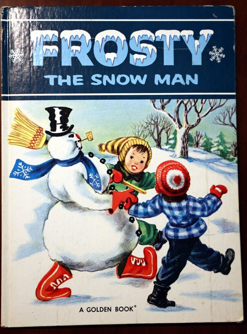 FROSTY THE SNOWMAN Big Golden Book 1981 Annie North Bedford & Corinne Malvern
