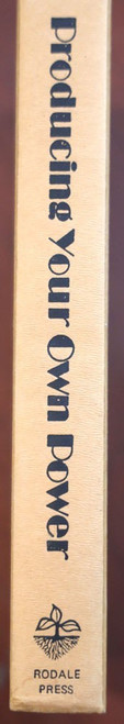 Producing Your Own Power by Carol Hupping Stoner 1975 Hardcover Book - Energy